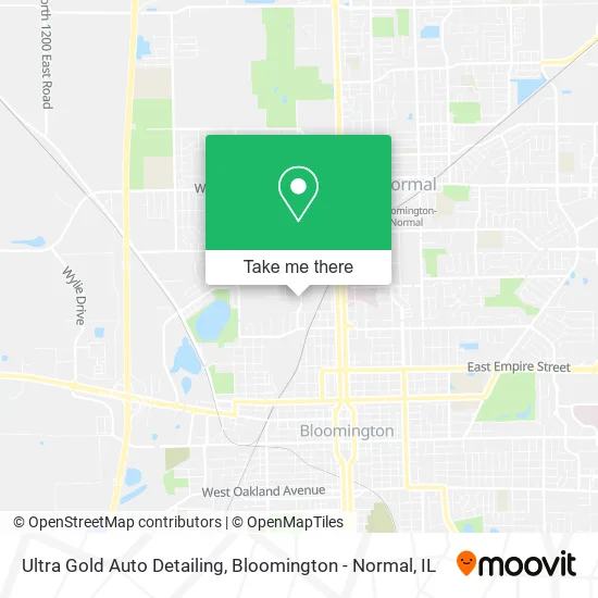 Ultra Gold Auto Detailing map
