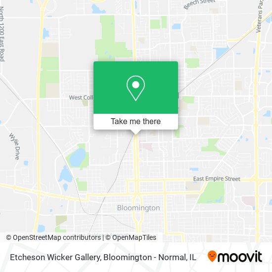 Etcheson Wicker Gallery map