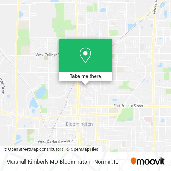 Marshall Kimberly MD map