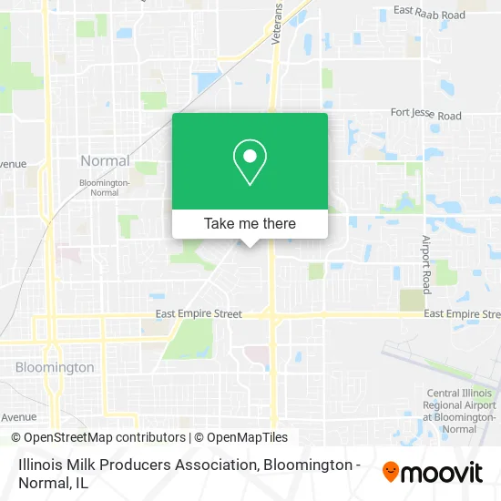 Illinois Milk Producers Association map