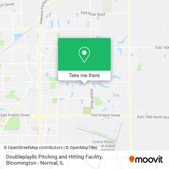 Mapa de Doubleplayllc Pitching and Hitting Facility