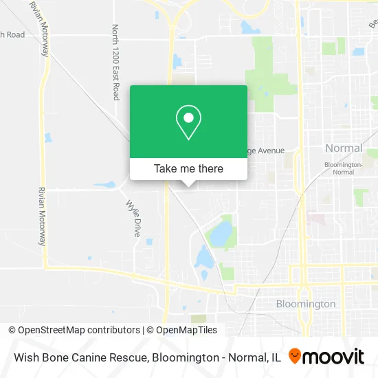 Wish Bone Canine Rescue map