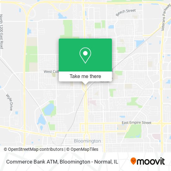 Mapa de Commerce Bank ATM