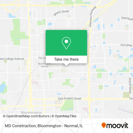 MD Construction map