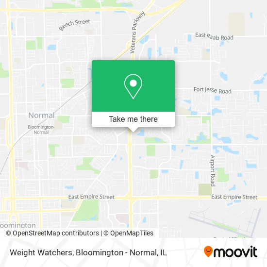 Weight Watchers map