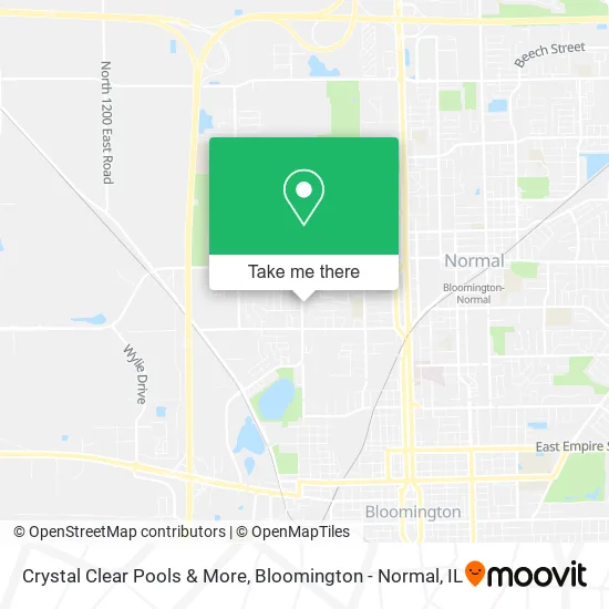 Crystal Clear Pools & More map