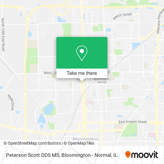Mapa de Peterson Scott DDS MS
