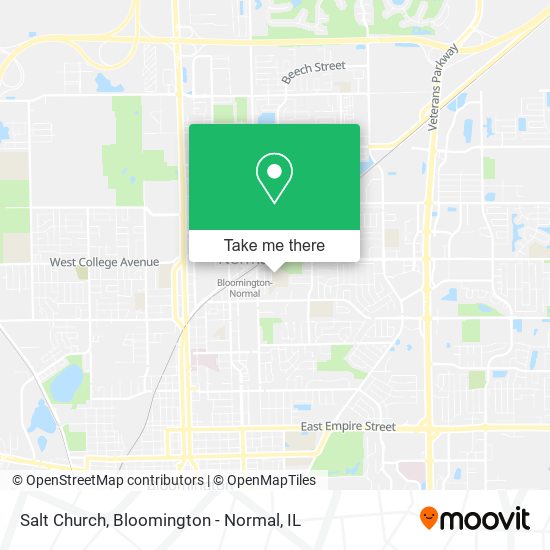 Mapa de Salt Church