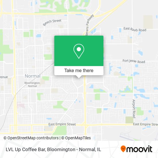 LVL Up Coffee Bar map