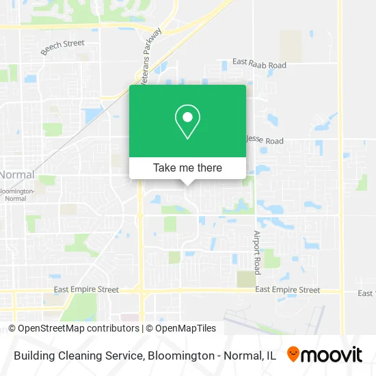Building Cleaning Service map