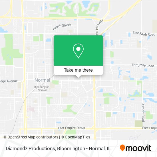 Diamondz Productions map