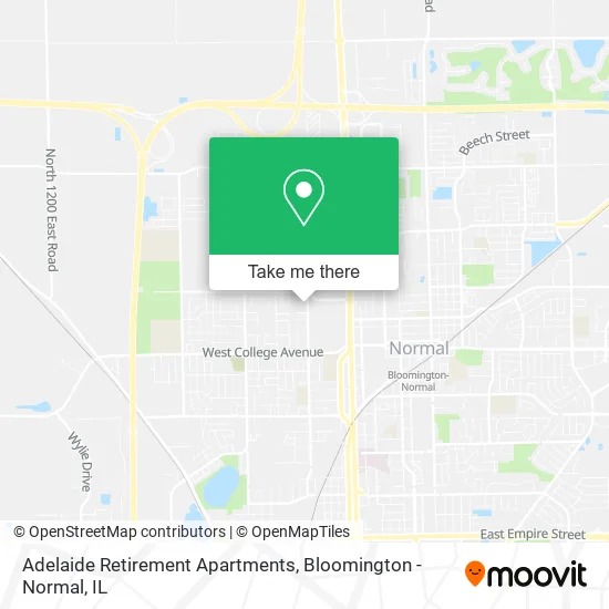 Adelaide Retirement Apartments map