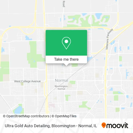 Ultra Gold Auto Detailing map