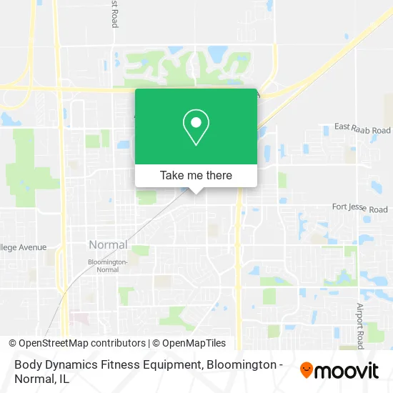 Body Dynamics Fitness Equipment map