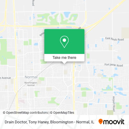 Drain Doctor, Tony Haney map