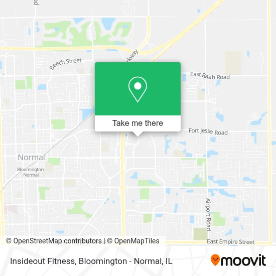 Insideout Fitness map