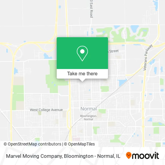 Marvel Moving Company map