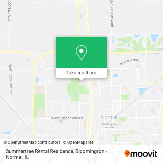 Summertree Rental Residence map