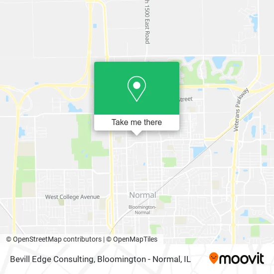 Bevill Edge Consulting map