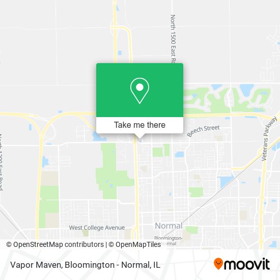 Mapa de Vapor Maven