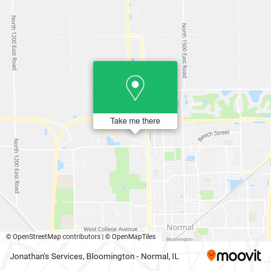 Jonathan's Services map