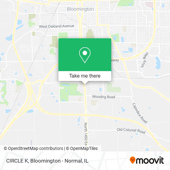 CIRCLE K map