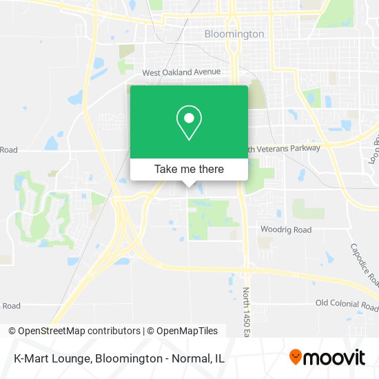 K-Mart Lounge map