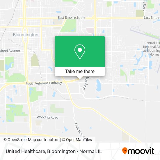 Mapa de United Healthcare
