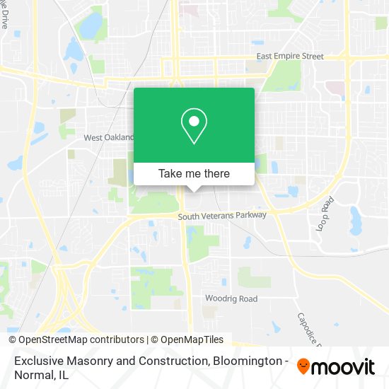 Exclusive Masonry and Construction map