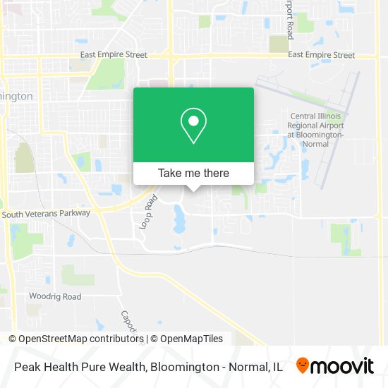 Peak Health Pure Wealth map