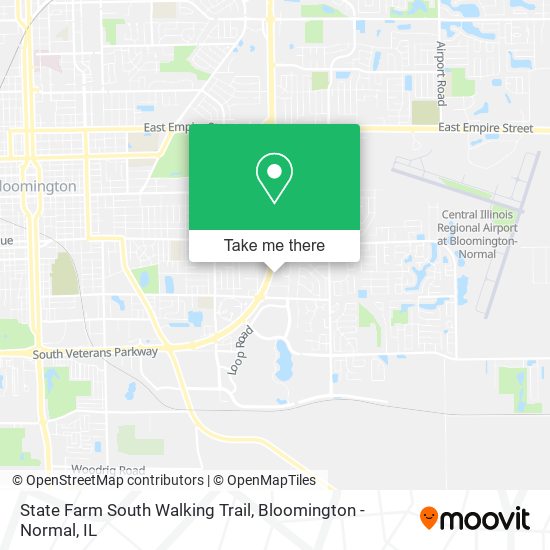 Mapa de State Farm South Walking Trail