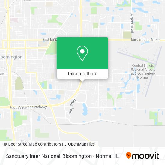 Sanctuary Inter National map