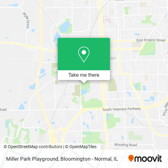 Miller Park Playground map