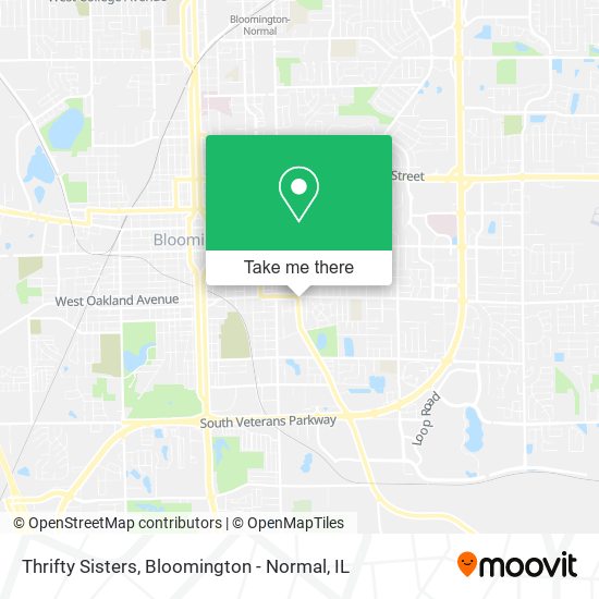 Thrifty Sisters map