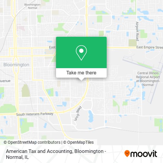American Tax and Accounting map