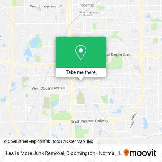 Mapa de Les Is More Junk Removal