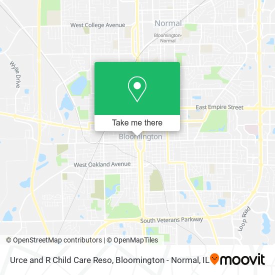 Urce and R Child Care Reso map