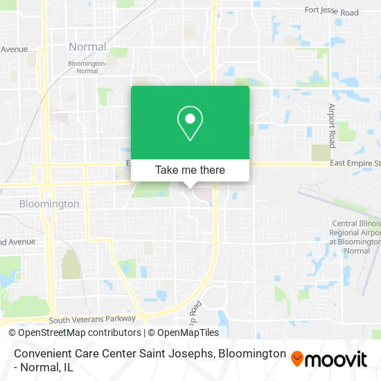 Mapa de Convenient Care Center Saint Josephs
