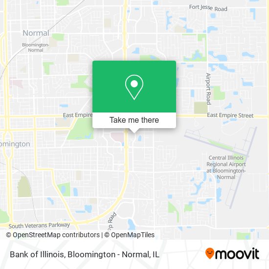 Mapa de Bank of Illinois