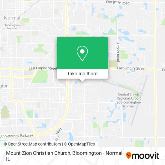 Mapa de Mount Zion Christian Church