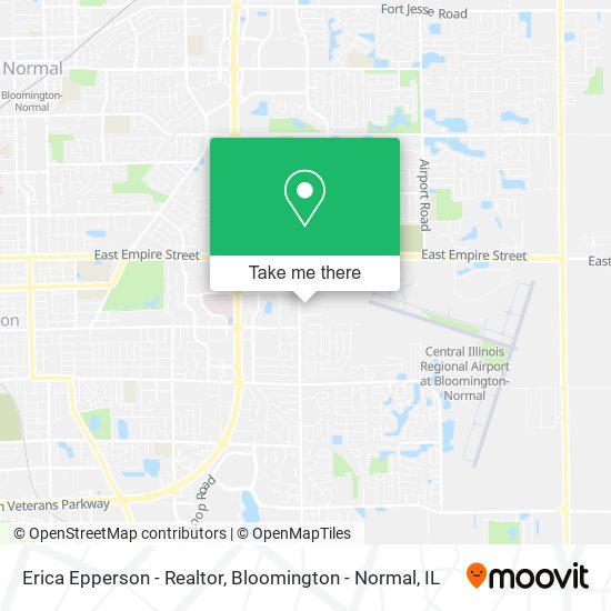 Erica Epperson - Realtor map