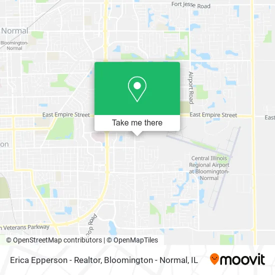 Mapa de Erica Epperson - Realtor
