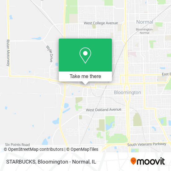 STARBUCKS map