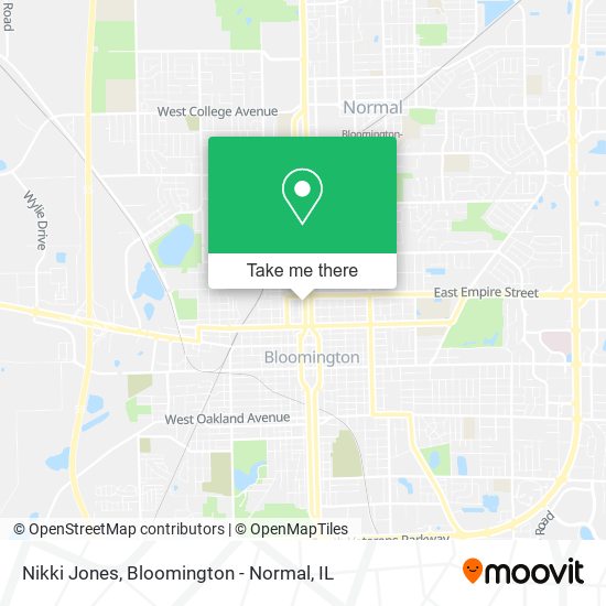 Nikki Jones map