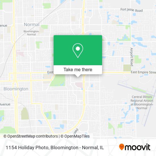 1154 Holiday Photo map