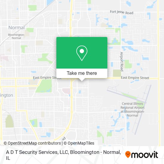 Mapa de A D T Security Services, LLC