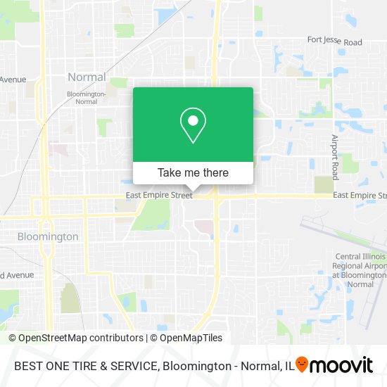 Mapa de BEST ONE TIRE & SERVICE