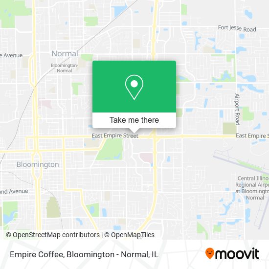 Empire Coffee map