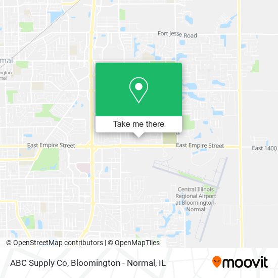 ABC Supply Co map
