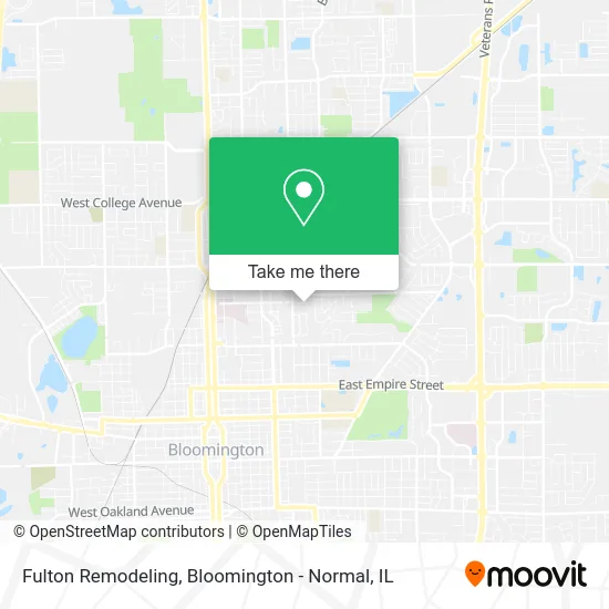 Fulton Remodeling map